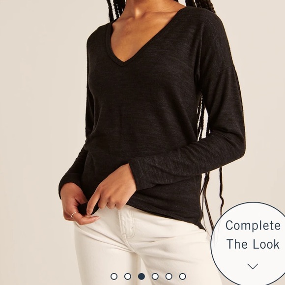 Abercrombie and Fitch Soft A&F Cozy long Sleeve Knit - Picture 14 of 15